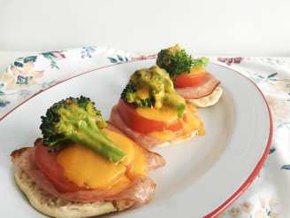 Broccoli and Cheese Breakfast Melts