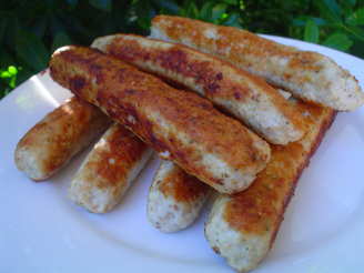 Homemade Chicken & Bacon Sausages