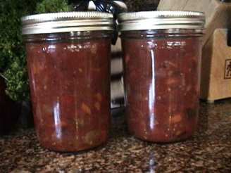Three Tomato Vegetable Sauce (Canning)