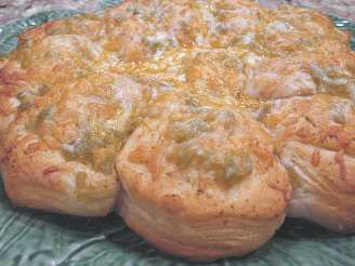 Green Chile 'n Cheese Biscuit Bread!