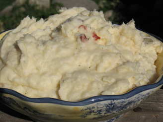 Garlic, White Cheddar and Chipotle Mashed Potatoes
