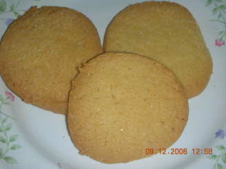 Crisp Butter Cookies (Refrigerator Cookies)