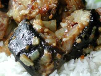 Stir-Fried Eel With Black Bean