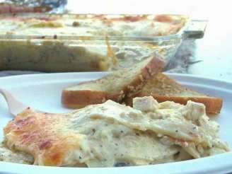 Chicken Mushroom Lasagna