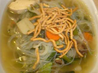 Easy Asian Chicken Noodle Soup