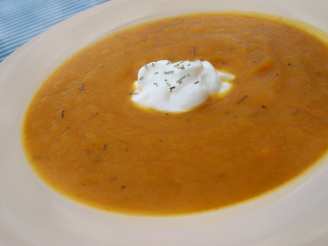 Pear and Butternut Bisque