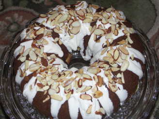 White Chocolate Amaretto Cake