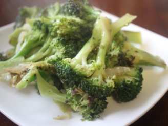 Chinese Broccoli With Ginger Sauce
