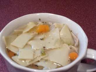 Cindy's Cooking Light Chicken Noodle Soup