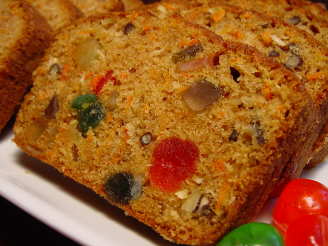Carrot Cake - Fruited Carrot Loaf or Christmas Muffins