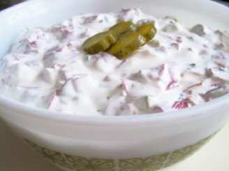 Pickle and Corned Beef Dip
