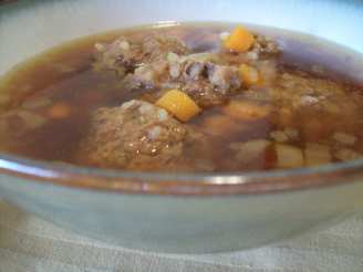 Simplified Traditional Albondigas Soup
