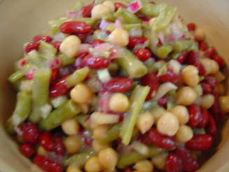 Sweet N Sour Bean Salad
