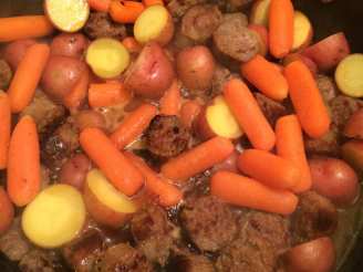Sausage, Potato and Carrot One-Dish Supper