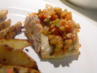 Grouper With Tomato-Olive Sauce (5 Ww Pts)