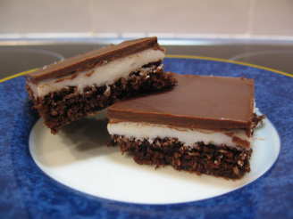 Chocolate Peppermint Slice