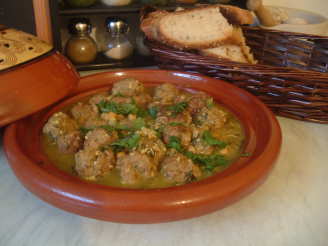 Meatball Tagine With Herbs and Lemon