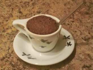 Chocolate Polenta Pudding