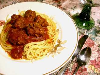 Slow Cooked Spaghetti and Meatballs