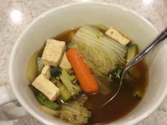 Thai Vegetable Tofu Soup