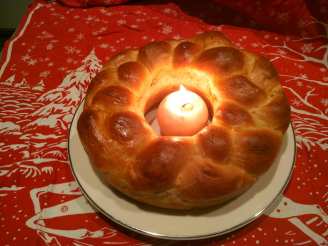 Ukrainian Christmas Bread Kolach
