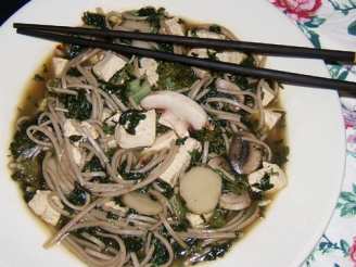 Dofu Cai Mian (Tofu Vegetable Noodle Soup, Two Versions)