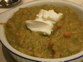 Mom's Southern Style Split Pea Soup