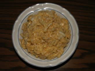 Old-Fashioned Macaroni and Cheese for the Microwave