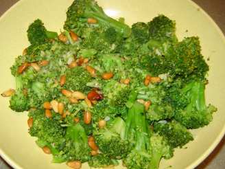 Sautéed Broccoli With Garlic and Pine Nuts