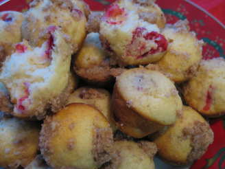 Miniature Cranberry Muffins