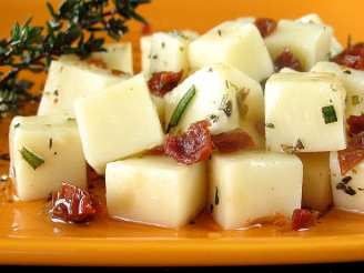 Marinated Mozzarella Cubes