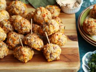 Make-Ahead Bisquick Sausage Ball Appetizers
