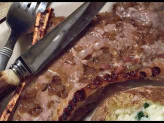 Broiled Steak with Shallot Butter