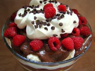 Low-Fat Chocolate Raspberry Trifle