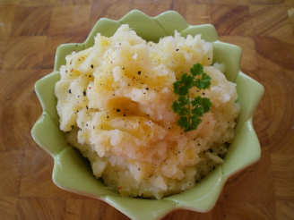 Mashed Rutabaga (Yellow Turnip or Swede) and Potato