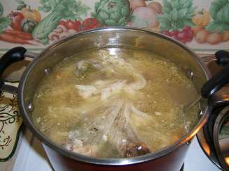 Turkey & Homemade Noodle Soup