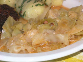 Croatian Cabbage Stew ( Prisiljeno Zelje”)