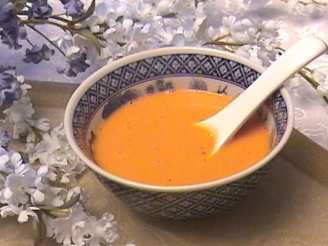 The Best Ever Red Pepper Curry Coconut Soup