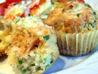 Salmon and Chive Muffins