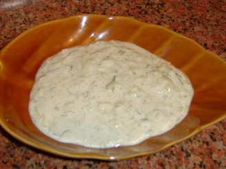 Egyptian Garlic Yogurt Cucumber Salad