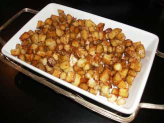 Diced Potatoes in Soy Sauce
