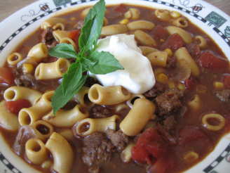 Hearty and Delicious Beefy Chili  Soup