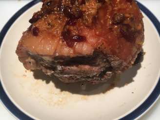 Dijon Pork Roast With Cranberries (Crock Pot)