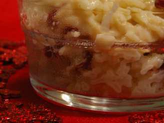 Cardamom Cranberry Rice Pudding