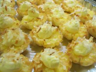 Lemon Coconut Tartlets