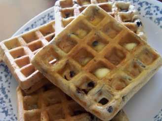 Top Rated Blueberry Waffles