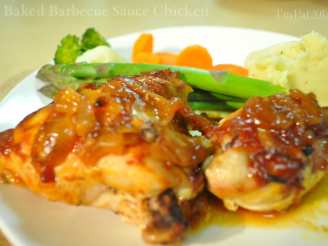Baked Barbecue Sauce Chicken