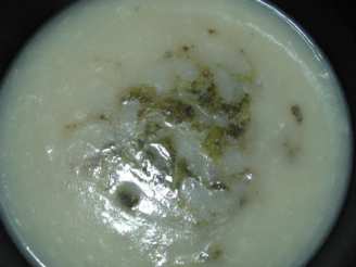 Parmesan Pesto Potato Soup