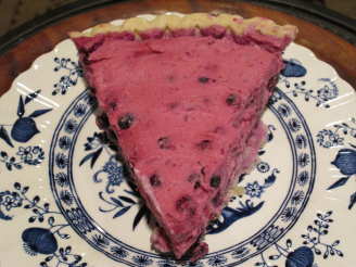 Blueberry Chantilly Pie