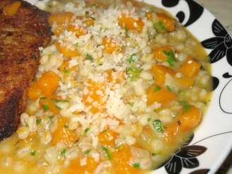 Butternut Squash and Barley Risotto